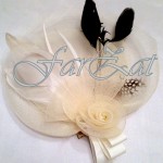 Voaleta din tul cu pene cod 4