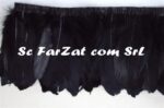 Banda din pene de porumbel neagra