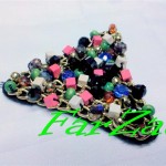 Aplicatie margele forma triunghi cod 117