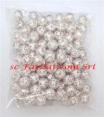 Margele metalice filigranate de 8 mm - imagine 6