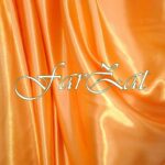 Tesatura saten portocaliu