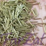 Margele nisip tubulare kaki 17 mm cod 192 - imagine 2