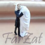 Figurina tort pentru nunta cod 76 - imagine 2