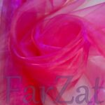 Tesatura din organza fuxia - imagine 2