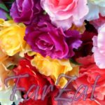 Flori artificiale cod 1 - trandafiri - imagine 3