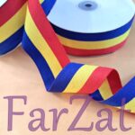 Banda tricolora 4 cm – 25 yards