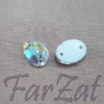 Cristale ovale din sticla 14×10 mm cod 314 - imagine 2