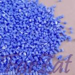 Margele nisip tubulare bleu 3 mm cod 331 - imagine 3