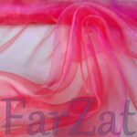 Tesatura din organza fuxia