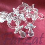 Figurina forma suzeta din semicristal