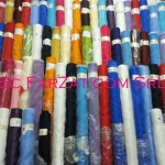 Organza verde turcoaz