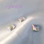 Pietre de cusut forma patrata 8 x 8 mm cod 50 - imagine 3