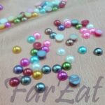 Margele de lipit jumatati 8 mm cod 16 - imagine 3