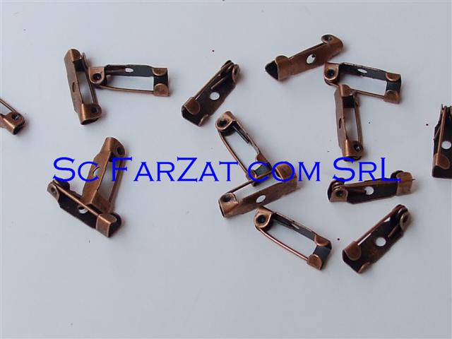 Ac-pentru-brosa-maro-aramiu-15-cm Ac pentru brosa maro aramiu 1,5 cm - imagine 1