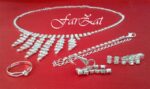 Set colier cu strasuri cod 56