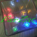 Cuburi luminoase de gheata cu led