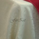 Material brocart ivoire