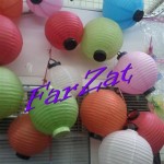 Lampioane cu bec 25 cm de decor