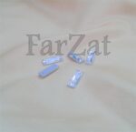 Cristal de cusut forma dreptunghi 8 x 24 mm – cod 425 - imagine 2