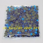 Strasuri de lipit turcoaz inchis SS 20