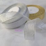 Panglica lurex ornamentala latime 25 mm - imagine 4