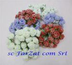 Boboci trandafir cocarde cu sclipici