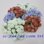 Boboci trandafir cocarde cu sclipici