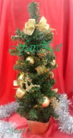 Bradut decorativ Craciun 60 cm – Cod 4 - imagine 3