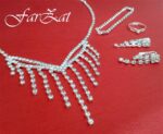 Set colier cu strasuri cod 58
