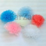 Flori textile – organza