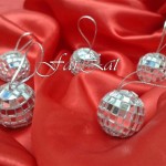 Globuri brad Craciun cu oglinzi