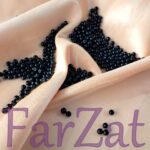 Margele din sticla sferice negre - 4 mm