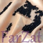 Margele din sticla sferice negre - 4 mm - imagine 4