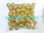 Margele metalice filigranate aurii/12mm - imagine 4