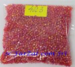 Margele nisip rotunde cameleon rosu spre portocaliu 2 mm cod 423 - imagine 2