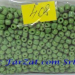 Margele nisip rotunde verde gazon 4mm cod 408