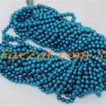 Margele sirag rotunde turcoaz 6mm cod 139