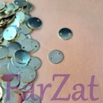 Paiete metalice rotunde aurii 11 mm - Cod 11