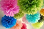 Pampoane din hartie 20 cm - imagine 3