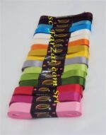 Panglica dublu satinata latime 2 cm - imagine 2