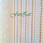 Perdea decorativa din margele de plastic