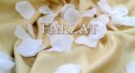 Petale trandafir textile colorate - imagine 8