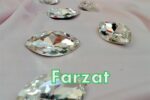 Piatra cristal de cusut 13 x 27 mm – cod 404 - imagine 3