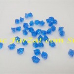 Pietre decor albastru inchis