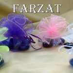 Marturii saculeti organza rotunzi