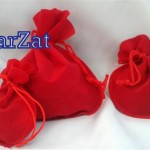 Saculet bijuterii din catifea