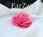 Trandafiri din satin 5 cm - imagine 6