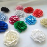 Trandafiri din satin 5 cm