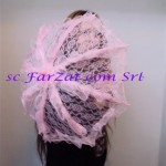 Umbrela pentru mireasa culoare roz cod 18