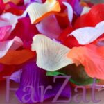 Petale trandafir colorate